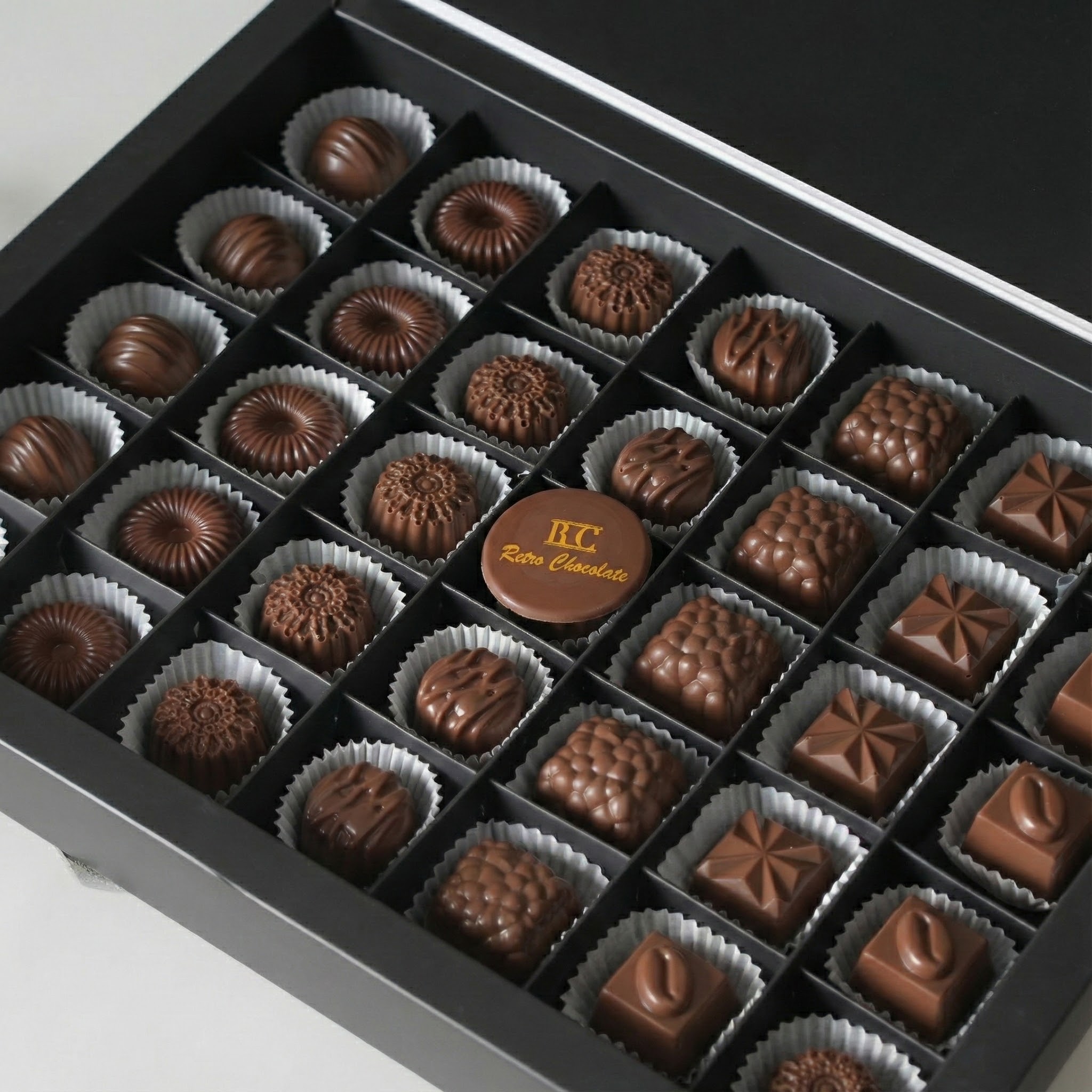 بوكس تشوكلت بحشوات متنوعه