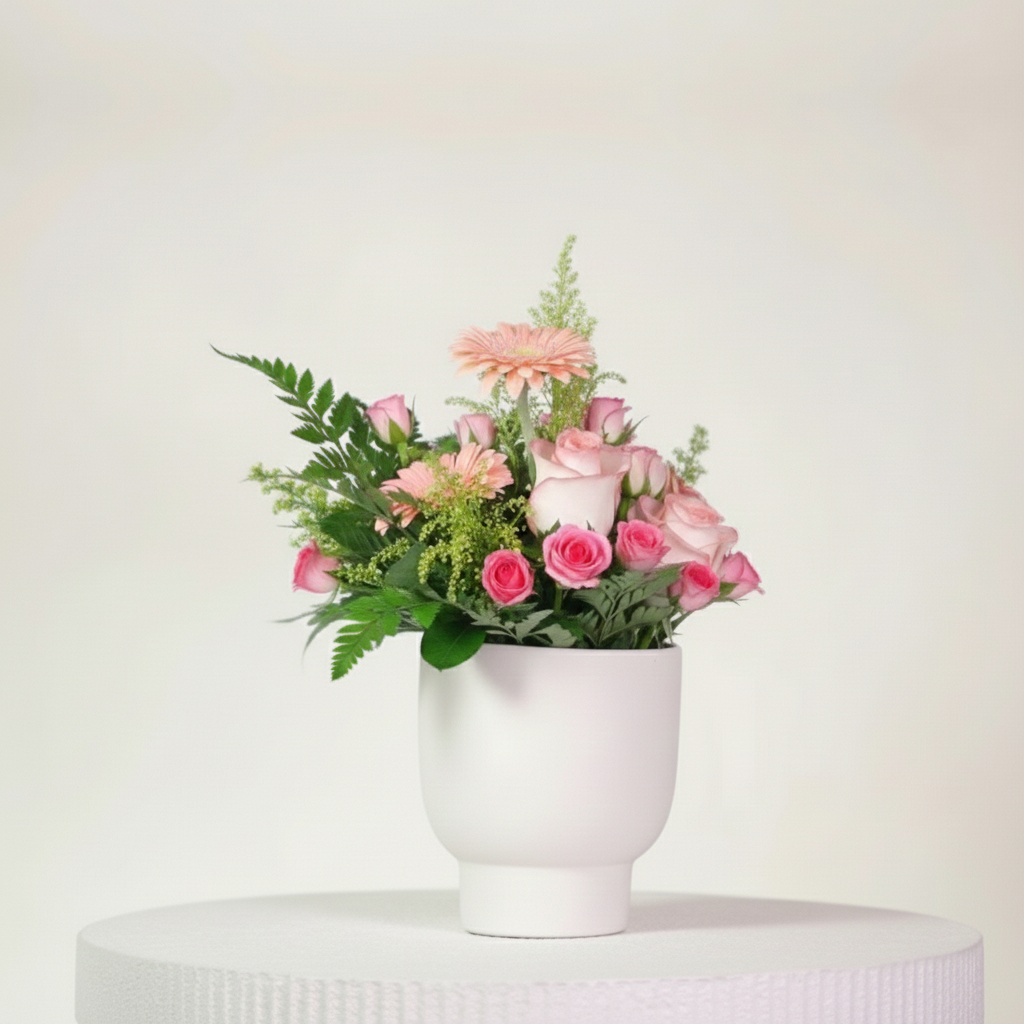 فازة المشاعر الوردية