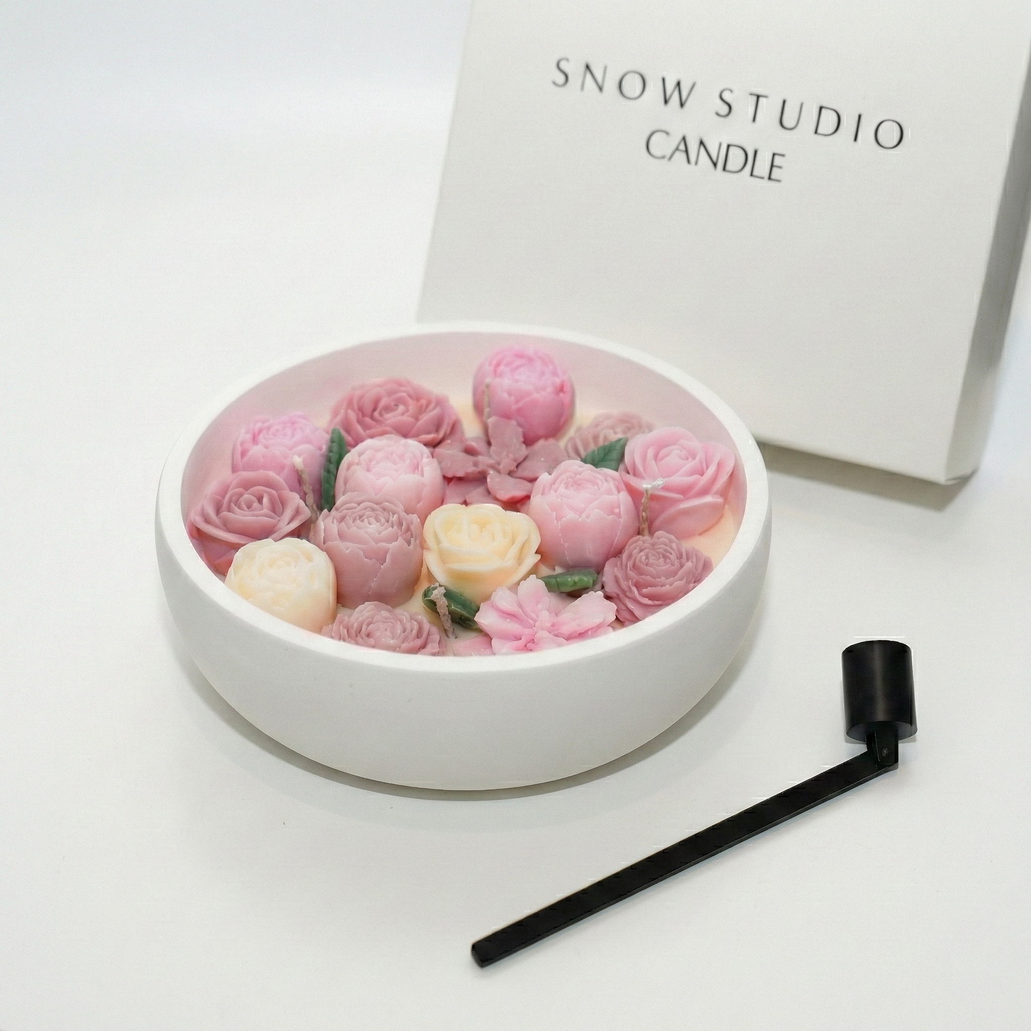 شمعة الورد الكييره