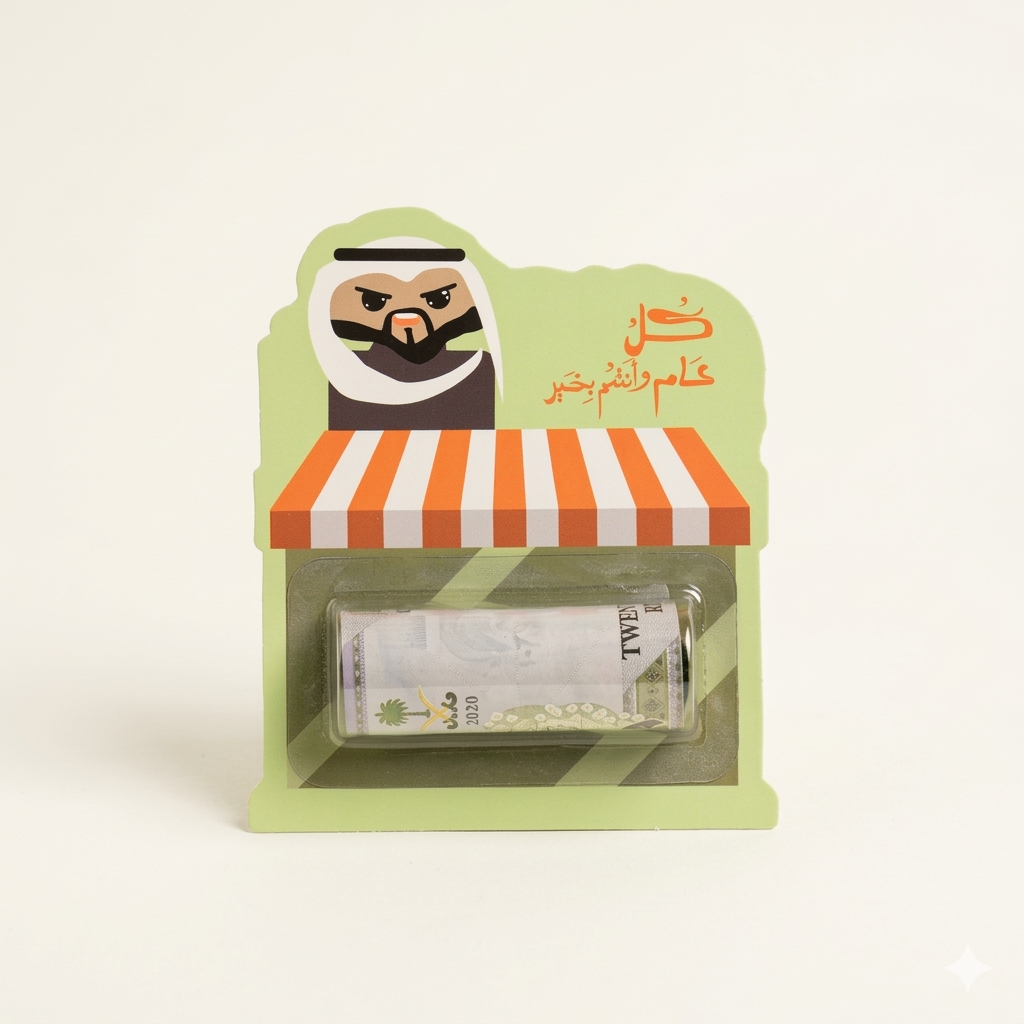 كروت توزيعات عيديات للكبار