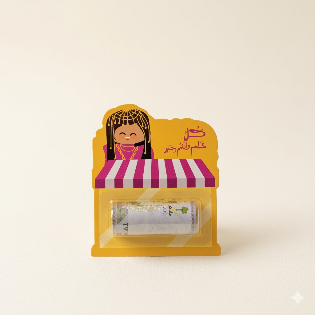 كروت توزيعات عيديات للكبار