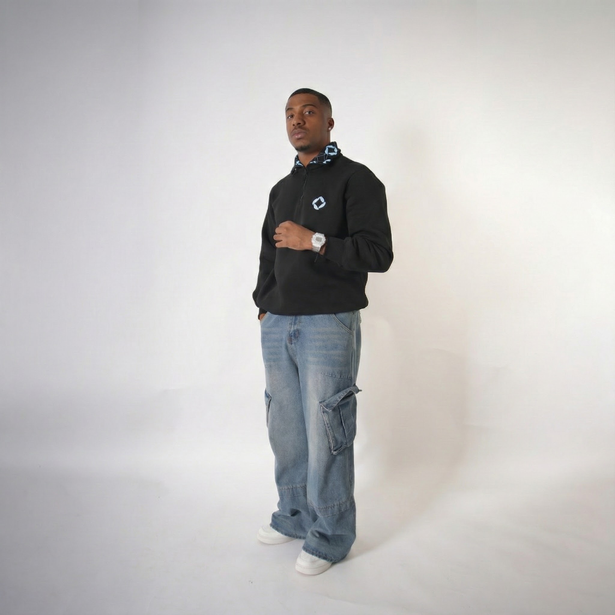 سترة فورتكس الزرقاء الفاتحه